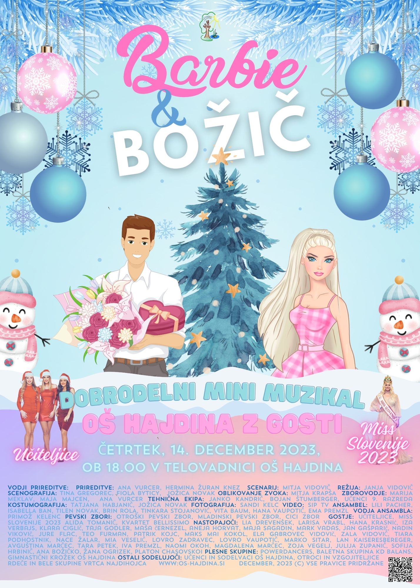 BARBIE IN BOŽIČ 2023